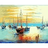 Kép 1/6 - Kikötői alkony (50x40 cm)