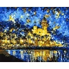Kép 1/5 - Fények a vízen /Afremov stílusában/ (50x40 cm)