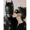 Kép 1/6 - Batman és Macskanő (40x50 cm)