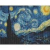 Kép 2/10 - Csillagos éjszaka - Van Gogh - Gyémántkirakó (50x40 cm - 30 szín)