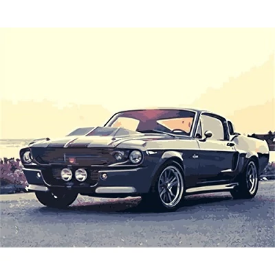 Ford Mustang Shelby (50x40 cm)