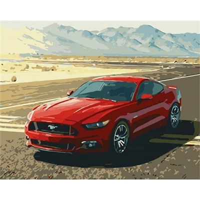 Mustang (50x40 cm)