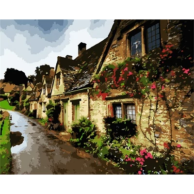 Vidéki Anglia (50x40 cm)