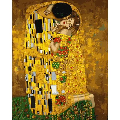A csók /Klimt/ (40x50 cm)