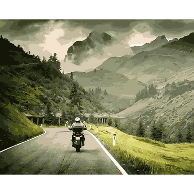 Country roads (50x40 cm)