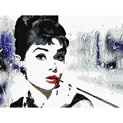 Audrey Hepburn (50x40 cm)