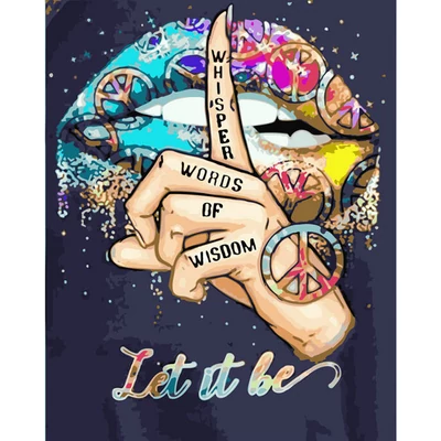 Let it be (40x50 cm)