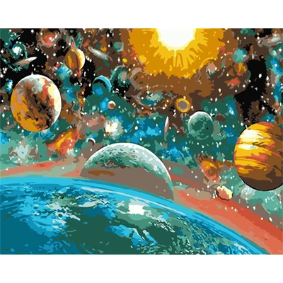 A világűr (50x40 cm)