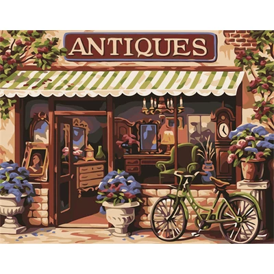 Kincsek boltja - SZÁMFESTŐ (50x40 cm)