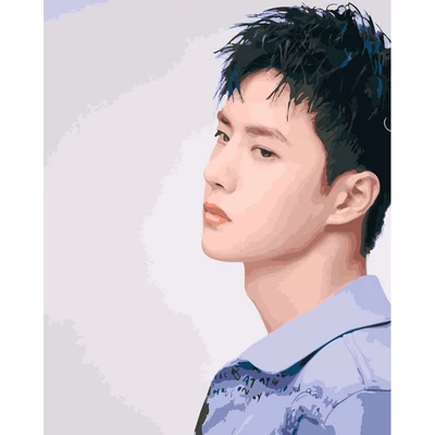 Wang Yibo (40x50 cm)