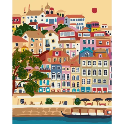 Porto - Ribeira (40x50 cm)