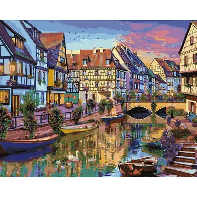Colmar - A Kis Velence (50x40 cm)