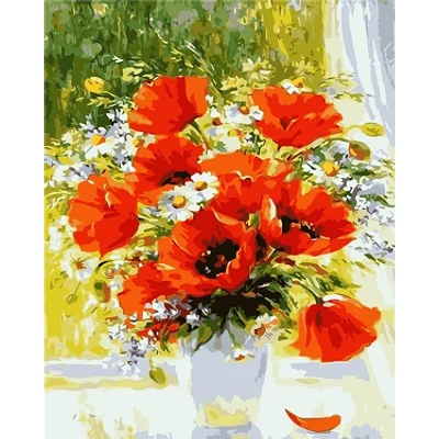 Nyár és pipacsok (40x50 cm)