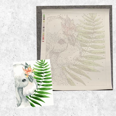 CSAK VÁSZON - Fáni baba (40x50 cm)