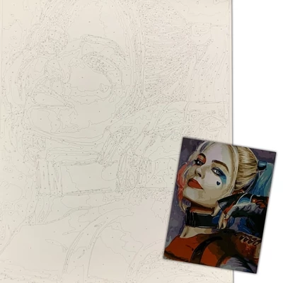 CSAK VÁSZON - Harley (40x50 cm)