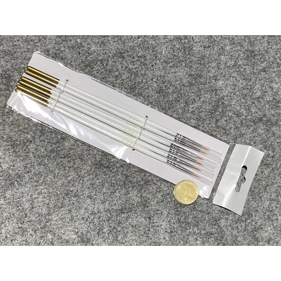 6 db-os kontúrozó ecset készlet - 000-ás méret