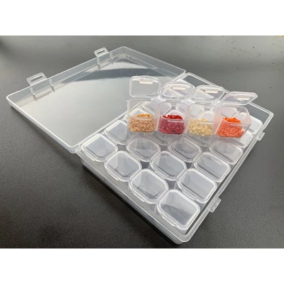 Tárolódoboz gyémántkirakóhoz