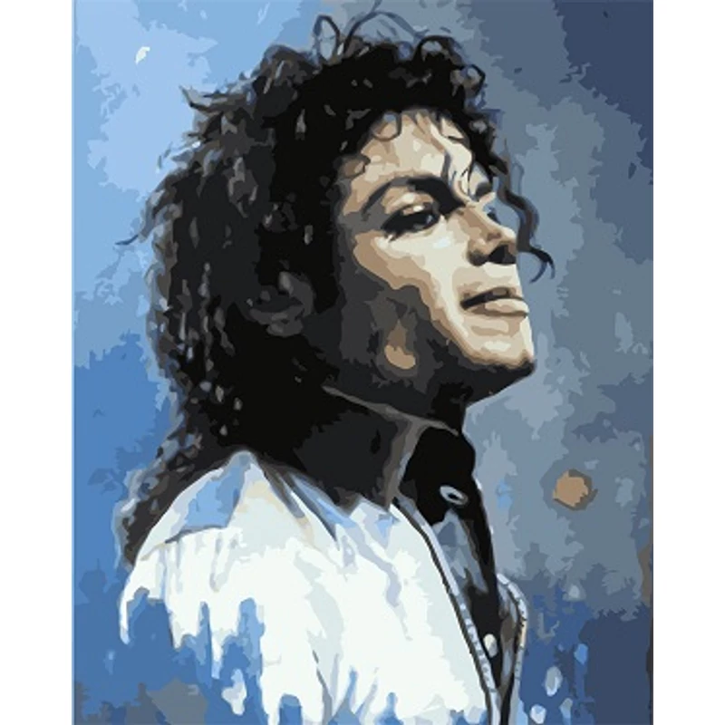 Michael Jackson portré (40x50 cm)