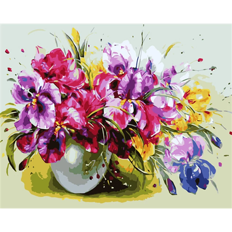 Íriszcsokor (50x40 cm)