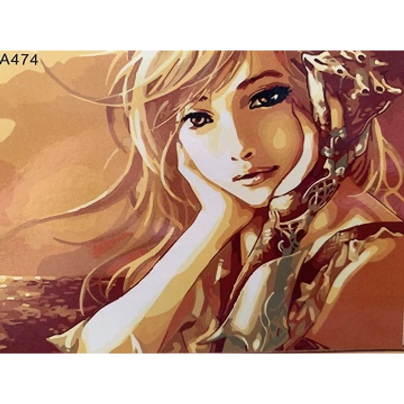 Anime lány (40x50 cm)