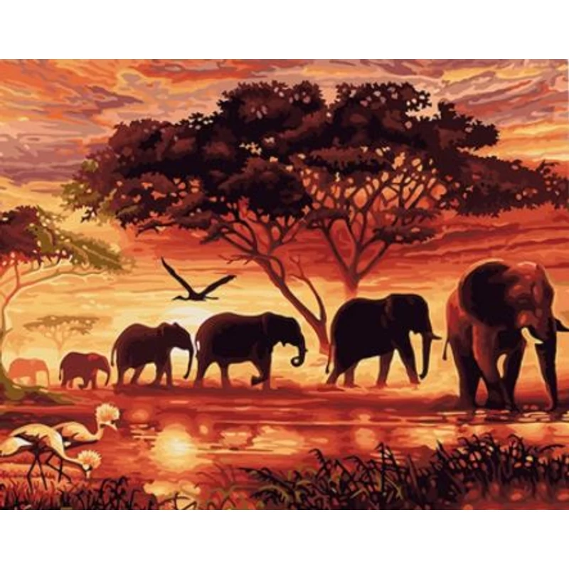 Afrika (50x40cm)