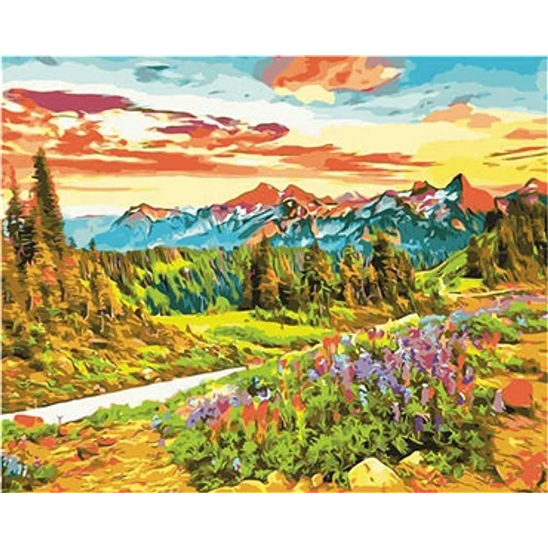 A naplemente színei (26 szín; 50x40 cm)